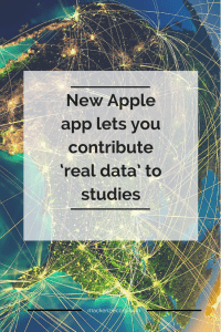 New Apple app lets you contribute 'real data' to studies