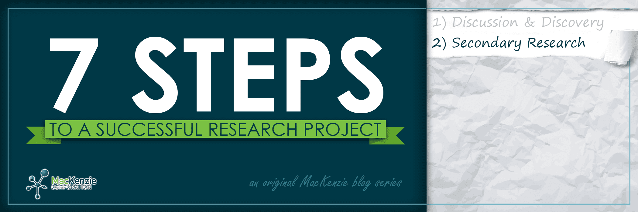 A Successful Research Project – Step 2: Secondary Research